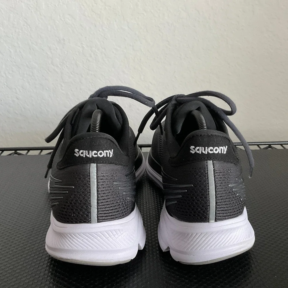 Saucony Ride 14 Mens Running Shoes Black Gum S20650-45 Size 10.5 Amazon.com | Saucony Men main image 3